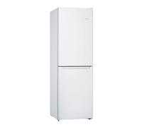 Bosch Home & Kitchen Appliances KGN34NWEAG Serie 2 Freestanding Fridge Freezer, No Frost, 297L capacity, 60cm wide, White