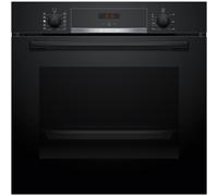 Bosch HQA534BB3B Series 4 Built In Electric Single Oven in Black 71L