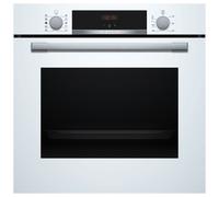 Bosch HQA534BW3B White Red Led Display, 7 Functions,Added Steam, Ecoclean Back