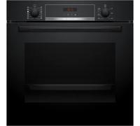 Bosch Series 4 HQA574BB3B Built In Electric Single Oven with Pyrolytic Cleaning - Black - A+ Rated, Black