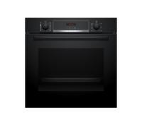 Bosch Series 4 HQA574BB3B Built In Electric Single Oven with Pyrolytic Cleaning - Black - A+ Rated, Black