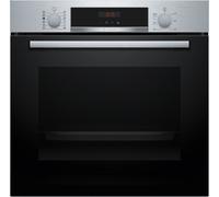 Bosch HQA574BS3B Series 4 Pyrolytic Single Oven - Stainless Steel - A Rated