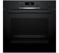 Bosch HRG532BB3 Series 4 Built-in Oven with Steam Stand 60 x 60 cm Air Fry, 15 Automatic Programs, Hydrolytic Assist, 3D Hot Air, LED Touch Control, Soft Close, Colour