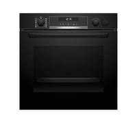Bosch HRG578CB7 Series 6 Smart Built-in Oven with Steam Support 60 x 60 cm Made in Germany Pyrolysis Roasting Thermometer Air Fry Function 3D Hot Air Function Soft Close Oven Assistant