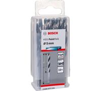 Bosch HSS Twist Drill Bit PointTeQ Set 5mm 10-Piece 2608577218