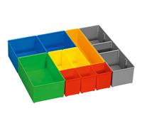 Bosch Professional 1600A001S6 i-Boxx Inset Box Set - 10-Piece, Navy Blue, 6.5 cm*34.0 cm*26.0 cm