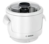 Bosch Ice Cream Attachment MUZ9EB1, Plastic, 550 milliliters, White