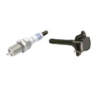 Bosch Ignition Service Kit ( Spark Plugs + Ignition Coil) fits Audi A6 C5