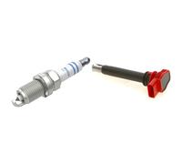 Bosch Ignition Service Kit ( Spark Plugs + Ignition Coil) fits Audi A6 C6