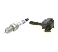 Bosch Ignition Service Kit ( Spark Plugs + Ignition Coil) fits Ford Escort