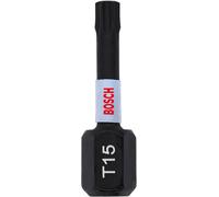 Bosch Impact Control Screwdriver Bit TX15 x 25mm (2 Pack)