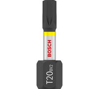 Bosch Impact Control Torsion Torx Screwdriver Bits T20 25mm Pack of 25