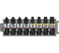 Bosch Screwdriver Bit Set 8X PRO Impact Mixed Pack, 8-piece Phillips/Pozi/Torx, 170 x 70 mm