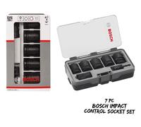 BOSCH - Impact Socket Set ~ 7pc ~ Impact Control (2608551029) IN STOCK