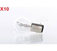 BOSCH Indicator Bulb 10x Fits ALFA ROMEO AUDI AUSTIN BMW DACIA 62-19 1987302202