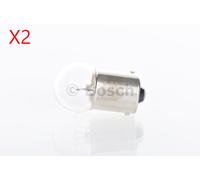 BOSCH Indicator Bulb 2x Fits ALFA ROMEO ALPINA AUDI BMW CITROEN 62-19 1987301058