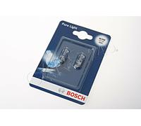 Bosch W3W (504) Pure Light Car Light Bulbs - 12 V 3 W W2,1x9,5d - 2 Bulbs