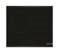 Bosch - Induction Hob, 60 cm, Series 6, Flexi Induction and 28 cm Zone, Electronics DirectSelect, PerfectFry Plus, Home Connect, Black, PXJ675HC1E