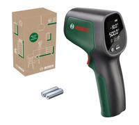 Bosch infrared thermometer UniversalTemp (-30C...+500C, easy and precise measurement, 3 predefined material groups, in E-Commerce cardboard box)