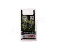 BOSCH Interior Light Bulb 2x Fits ABARTH ALFA ROMEO ALPINA AUDI 67-18 1987301060