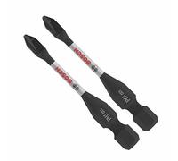 BOSCH ITDPH1202-2 pc. Driven 2 in. Impact Phillips® #1 Power Bits