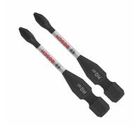 BOSCH ITDPH2202-2 pc. Driven 2 in. Impact Phillips® #2 Power Bits