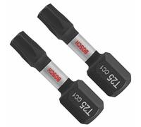 BOSCH ITDT25102-2 pc. Driven 1 in. Impact Torx® #25 Insert Bits