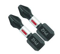 BOSCH ITPH2102 2-Pack 1 in. Phillips #2 Impact Tough Screwdriving Insert Bits