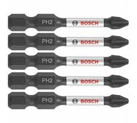 BOSCH ITPH2205 5 Pc. 2 in. Phillips #2 Impact Tough Screwdriving Bit
