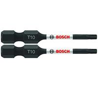 BOSCH ITT10202 2-Pack 2 in. Torx #10 Impact Tough Screwdriving Power Bits