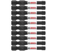 BOSCH ITT302B 10-Pack 2 in. Torx #30 Impact Tough Screwdriving Power Bits