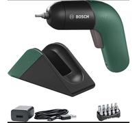 Bosch Akkuschrauber IXO (6. Generation, integrierter Akku mit Ladestation und Micro-USB-Lader, variable Drehzahlregelung, im Karton) - Amazon Edition