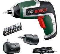Bosch IXO VII Set 3.6v Cordless Screwdriver 1 x 2ah Integrated Li-ion USB Charger Case