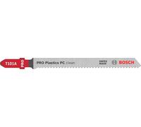 Bosch Jigsaw Blade PRO Plastics PC Cutting T101A Power Tool Accessories 100mm