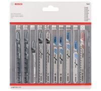 Bosch Jigsaw blade Set 10 pcs All in One 2607011171