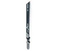Bosch 5x T 101 BR Clean for Wood Jigsaw Blade (for Softwood, Plywood, Length 100 mm, Professional Accessory Jigsaw)