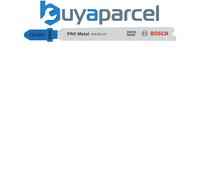 Bosch Jigsaw blades, metal PRO Metal medium T121AFC Jigsaw Blade, 92 mm, 3 pcs 2