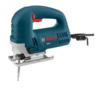 BOSCH JS260 Top-Handle Jig Saw - 6.0 Amp Motor, Variable Speed Control, Low-Vibration Plunging Design, Toolless Blade Change System - Ideal for Accurate and Smooth Cutting
