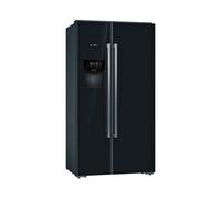 Bosch Kad92Hbfp 60:40 American Style Freestanding Frost Free Fridge Freezer - Black