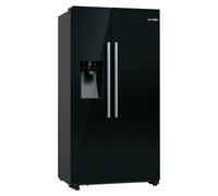 KAD93ABEP Series 6 American Style 562l Total No Frost Fridge Freezer - Black