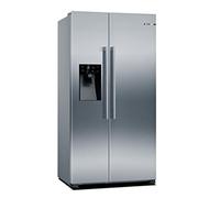 Bosch KAD93AIEP Series 6 American Side-by-Side Fridge 179 x 90.5 cm 368 L + 165 L Fridge NoFrost Freezing Never Thawed Again, Uniform LED Lighting
