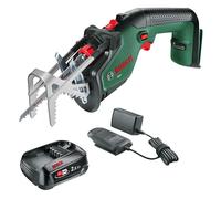 Bosch KEO 18 LI P4A 18v Cordless Reciprocating Pruning Saw 1 x 2.5ah Li-ion Battery Charger