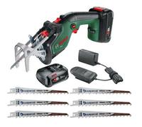 Bosch Keo Garden Recip Pruning Reciprocating Multi Saw 18V + 2X2.5Ah + 6 Blades - Bosch Power For All