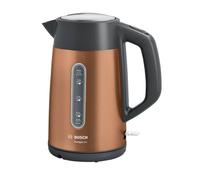 Bosch TWK4P439 electric kettle 1.7 L Black,Gold 2400 W TWK4P439, 1.7 L, 2400 W, Black,Gold, Stainless steel, Water level indicator, Overheat protection