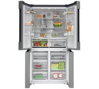 Bosch KFI96APEAG - Stainless steel Side By Side Frost Free Fridge Freezer - E energy