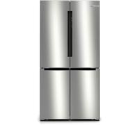 Bosch Serie 4 KFN96VPEAG side-by-side refrigerator Freestanding 605 L E Stainless steel