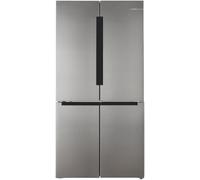 Bosch Serie 4 KFN96VPEAG side-by-side refrigerator Freestanding 605 L E Stainless steel