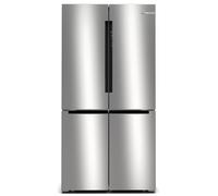 Bosch Serie 4 KFN96VPEAG side-by-side refrigerator Freestanding 605 L E Stainless steel