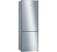 Bosch Serie 6 KGE49AICAG fridge-freezer Freestanding 419 L C Stainless steel