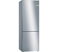 Bosch Serie 6 KGE49AICAG fridge-freezer Freestanding 419 L C Stainless steel